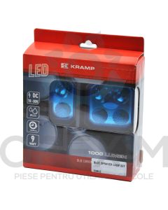 Set lampi de lucru LED albastru pentru erbicidat Kramp LA100021