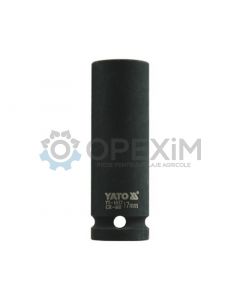 Cheie tubulara de impact hexagonala adanca 1/2" 17mm Yato YT-1037